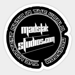 MadStak Studios Logo Sticker